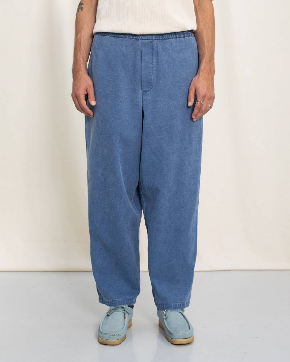 Rotholz Denim Hose Recycelte Baumwolle - Blau Heißer Verkauf