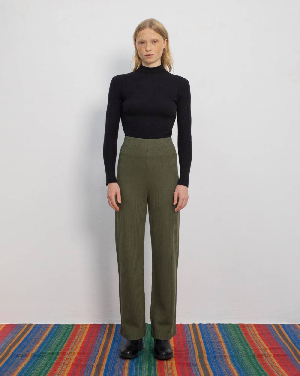 Rotholz Schwere Gerippte Hose Bio Baumwolle - Grün Zeitbegrenzte Promotion