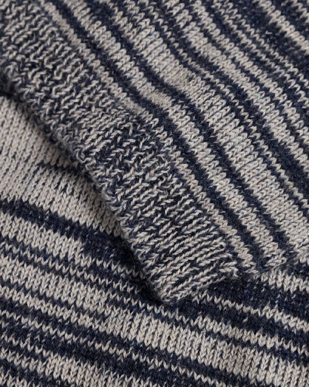 Rotholz Gestrickte Balaklava - Blau Gestreift Nur für heute