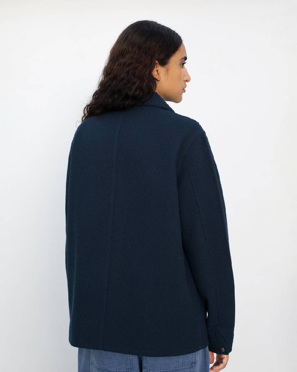Rotholz Leichte Jacke Waffle Cotton - Blau Riesige Rabatte