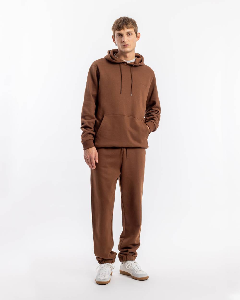Rotholz Logo Sweatpants Bio Baumwolle - Braun Jubiläumsangebot