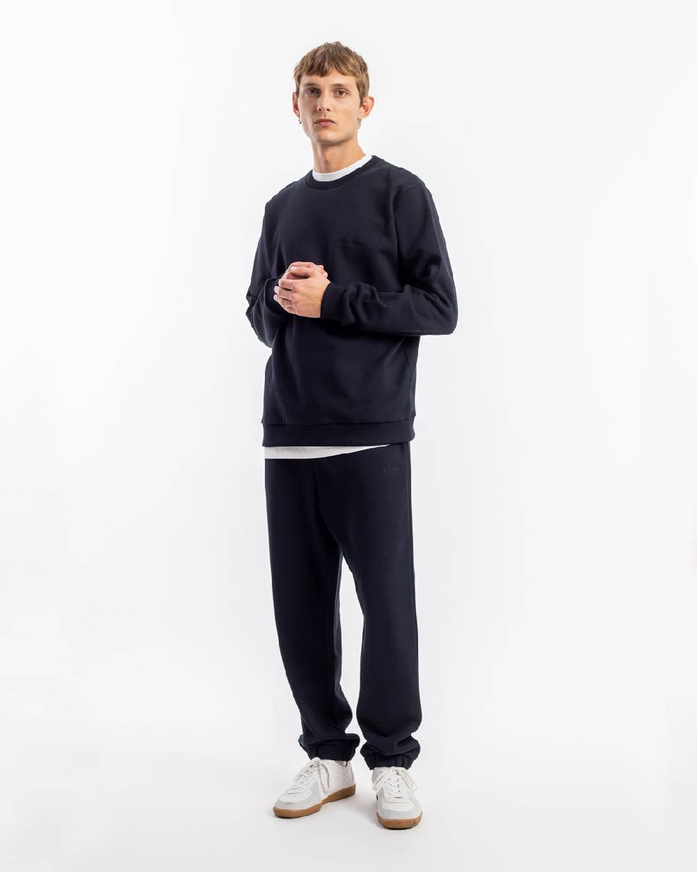 Rotholz Logo Sweatpants Bio Baumwolle - Schwarz Lagerräumung