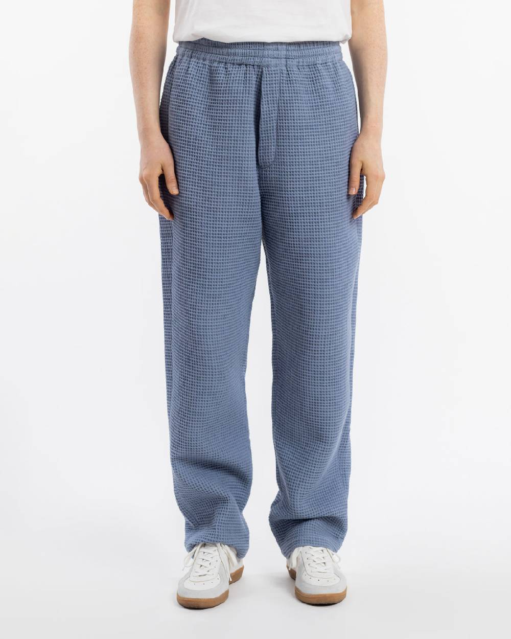 Rotholz Weite Hose Waffle Cotton - Hellblau JETZT KAUFEN