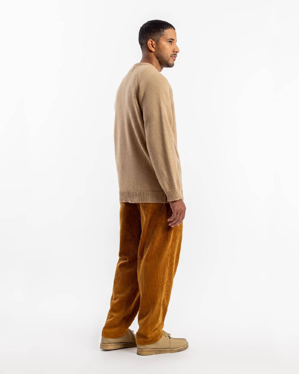 Rotholz Strickpullover Wollmischung - Beige Blitzverkäufe