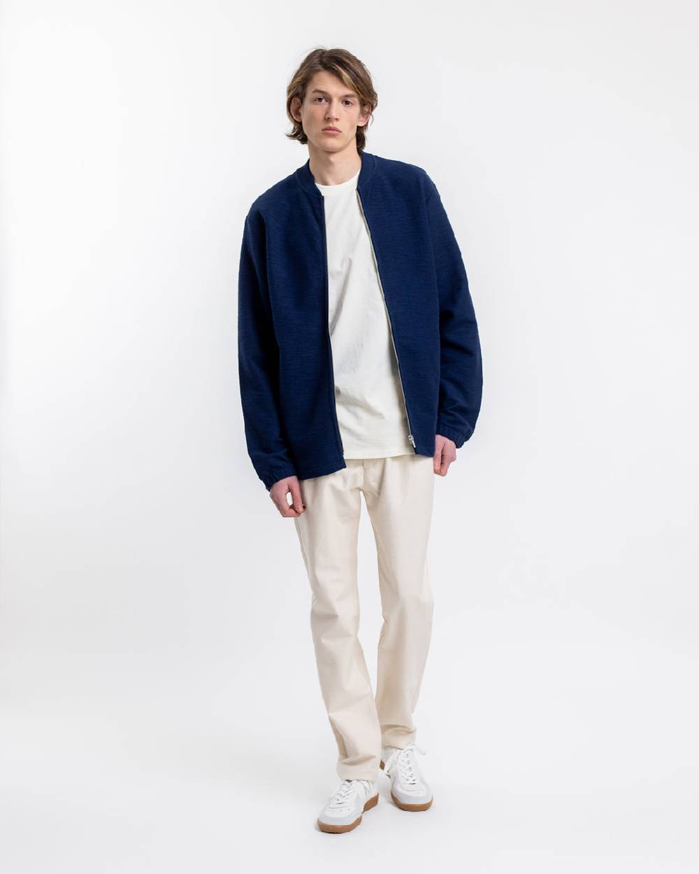 Rotholz Leichte Bomberjacke Blau Online Outlet