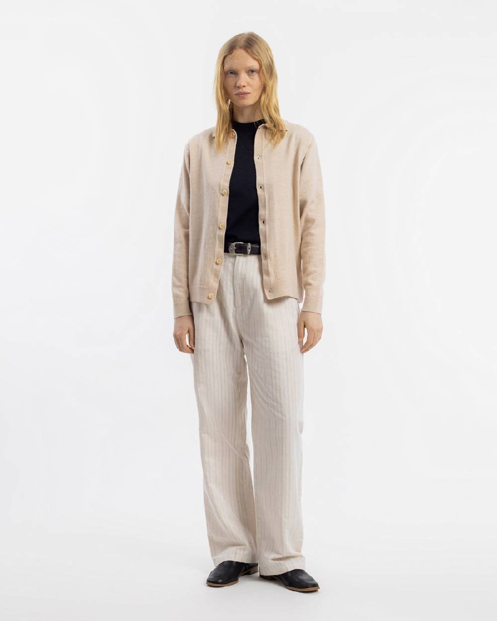 Rotholz Strick Shirt Merinowolle - Sand Tägliche Deals