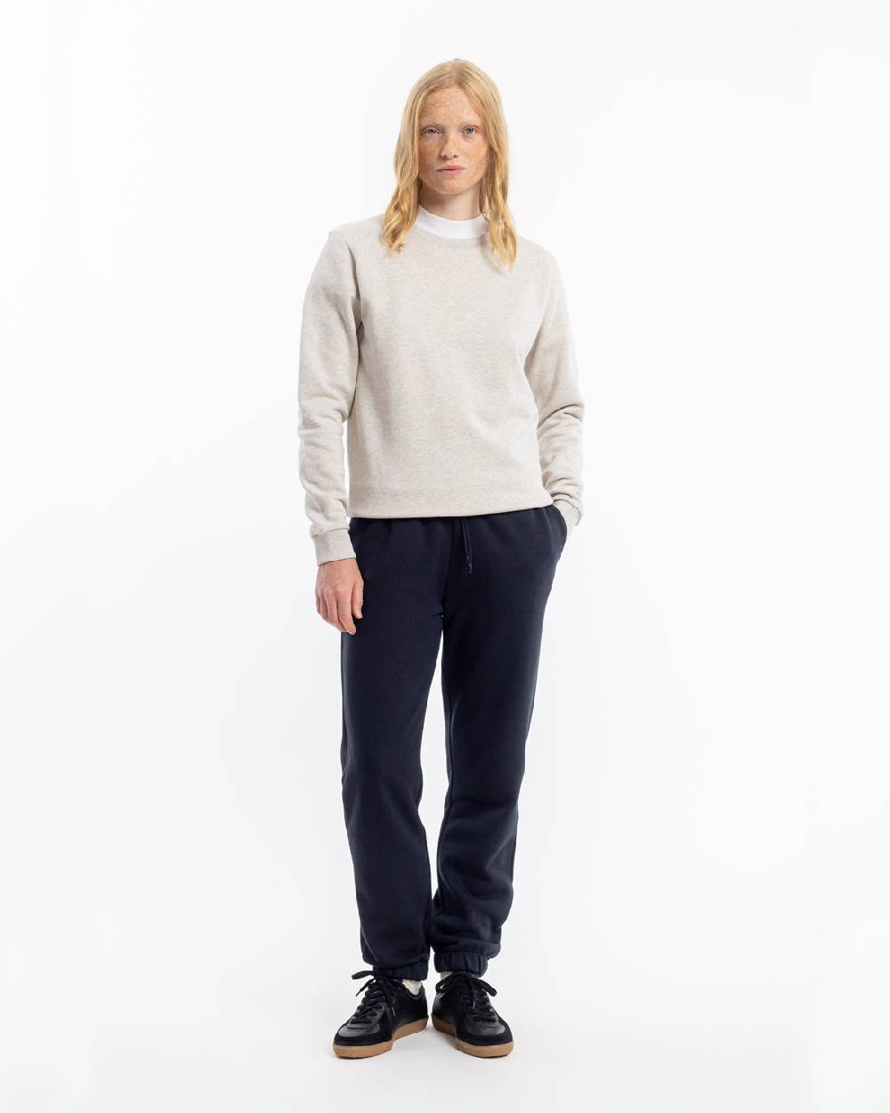 Rotholz Logo Sweatpants Bio Baumwolle - Schwarz Auslauf