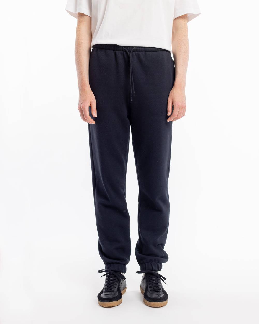 Rotholz Logo Sweatpants Bio Baumwolle - Schwarz Auslauf
