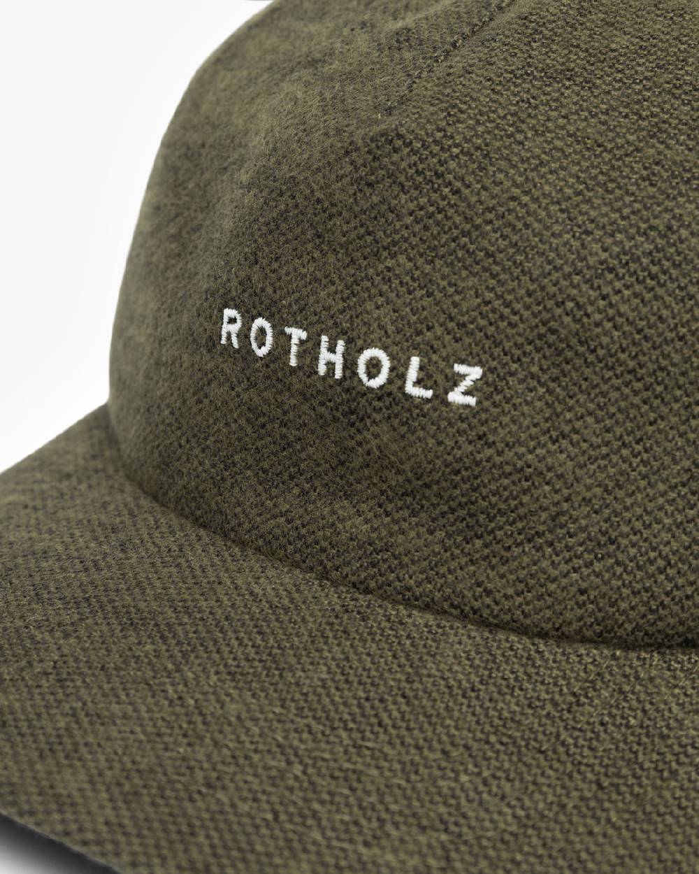 Rotholz Flannel Floppy Cap Bio Baumwolle - Grün Blitzverkäufe