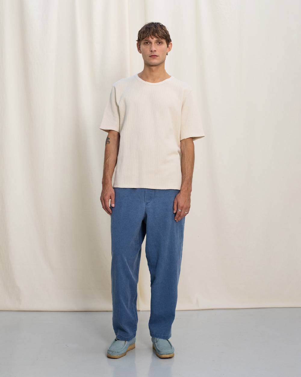 Rotholz Denim Hose Recycelte Baumwolle - Blau Letzte 3 Tage