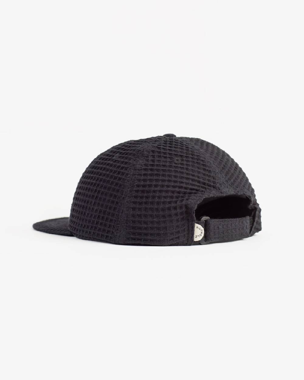 Rotholz Waffel Cap Bio Baumwolle - Schwarz Speichern exportieren