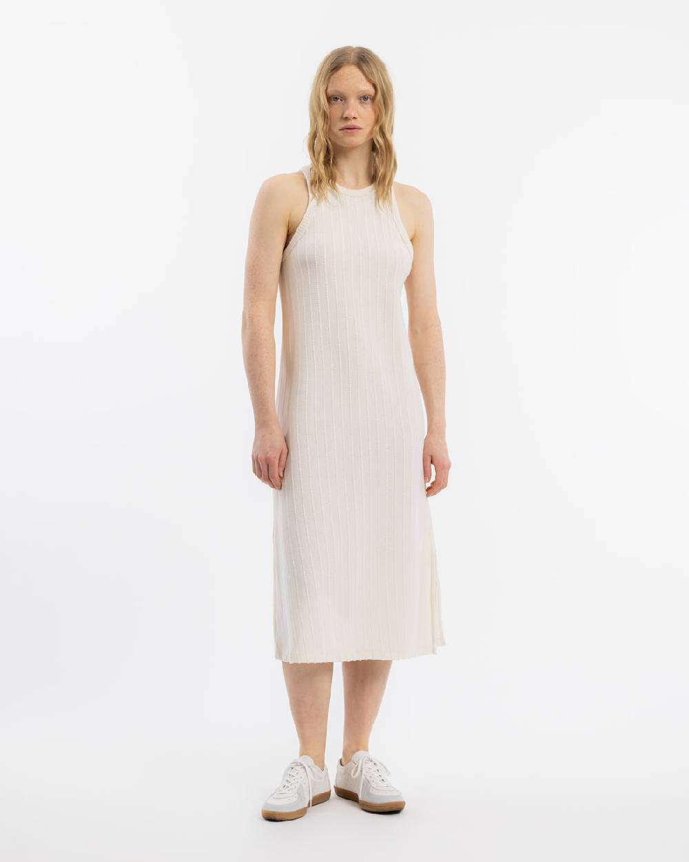 Rotholz Strick Kleid Bio Baumwolle - Creme Blitzverkäufe