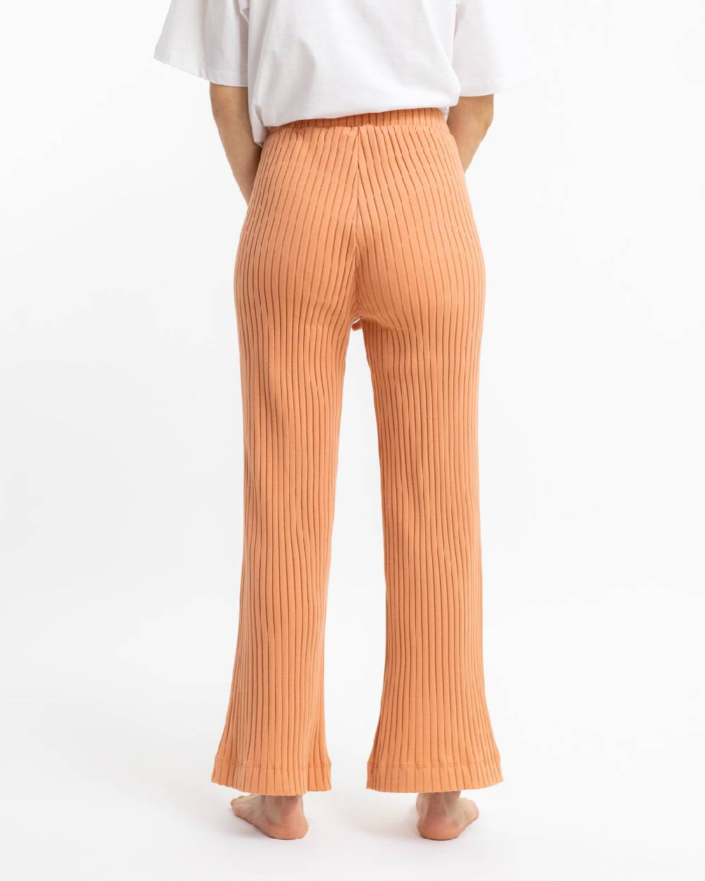 Rotholz Gerippte Hose aus Bio-Baumwolle Apricot Blitzangebot