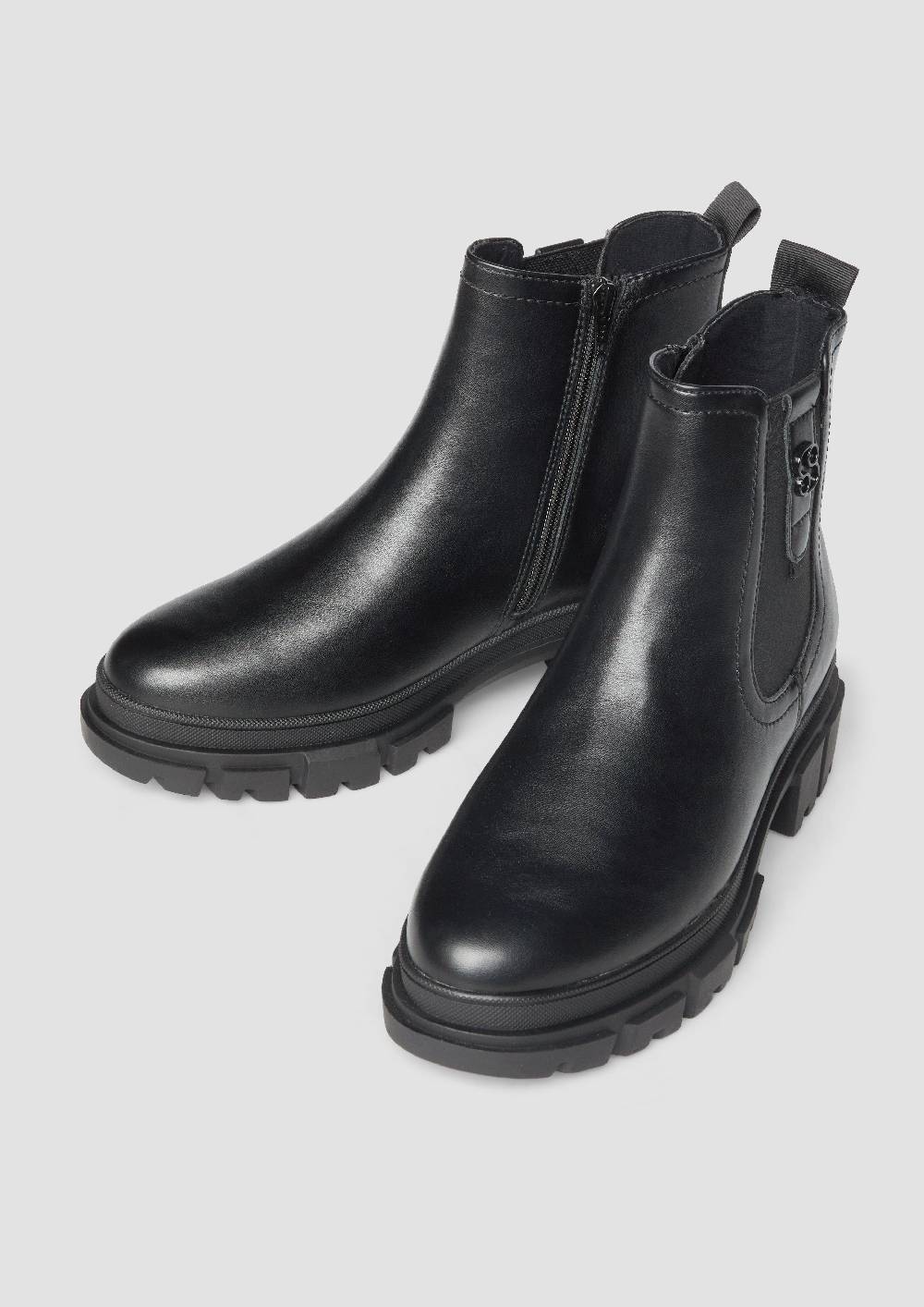 S.Oliver Chelsea Boots mit Logo-Detail Flash Sale