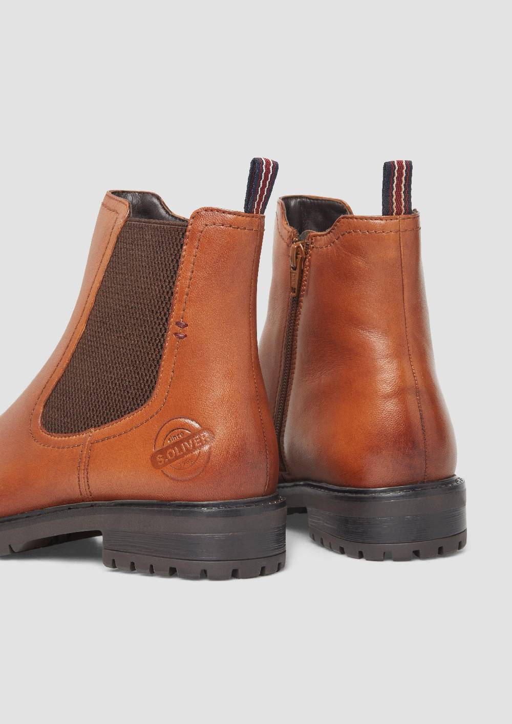 S.Oliver Chelsea Boots aus Schafsleder Online Shopping
