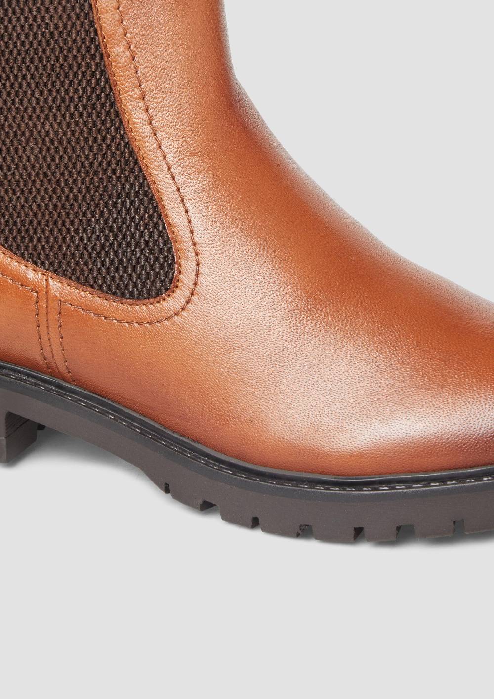 S.Oliver Chelsea Boots aus Schafsleder Online Shopping