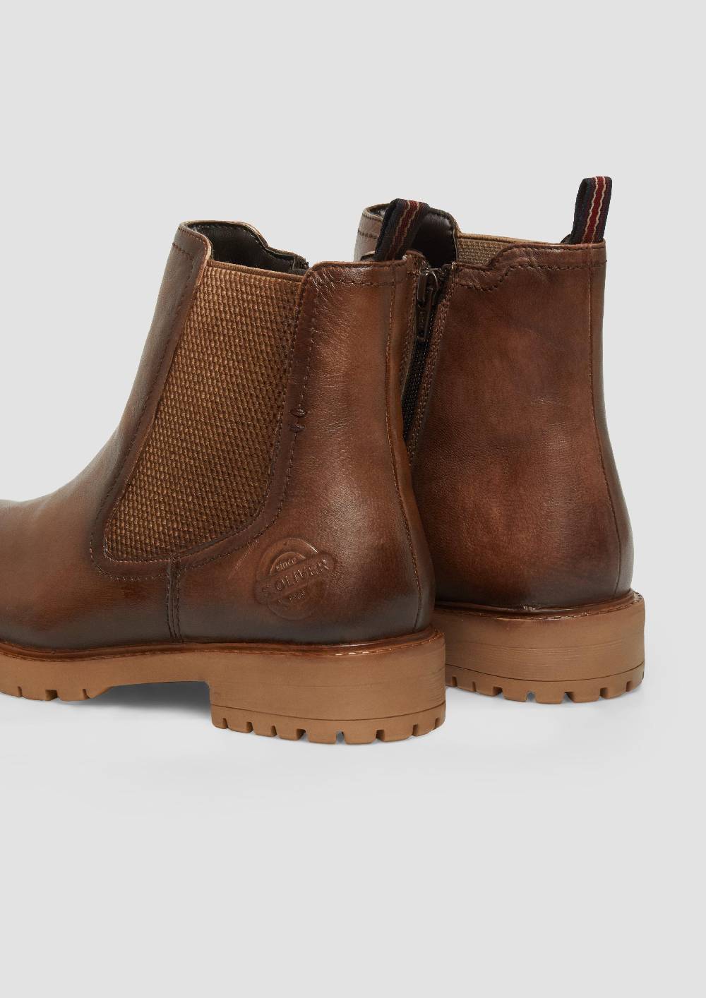 S.Oliver Chelsea Boots aus Schafsleder Preisnachlass