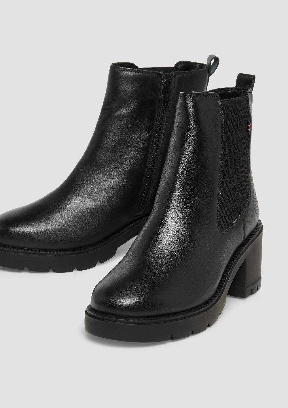 S.Oliver Chelsea-Boots aus Leder Weihnachtsangebot