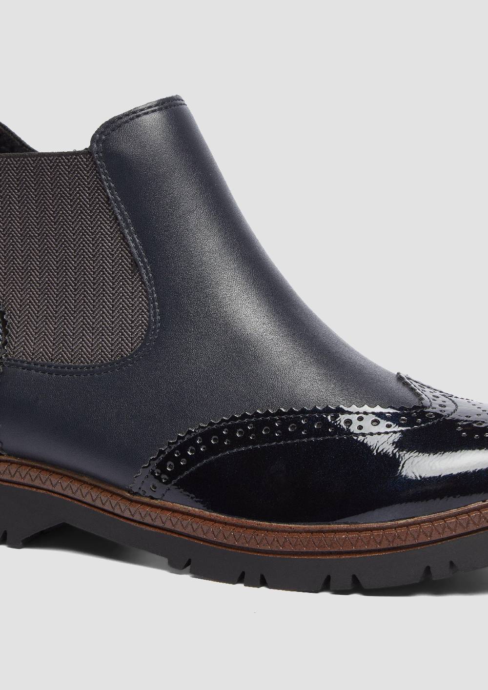 S.Oliver Chelsea Boots in Leder-Optik Muttertagsangebot
