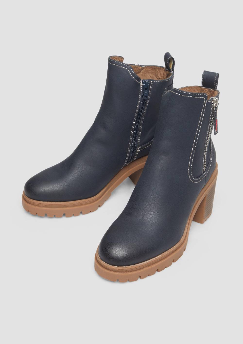 S.Oliver Stiefeletten mit Blockabsatz Vatertagsangebot