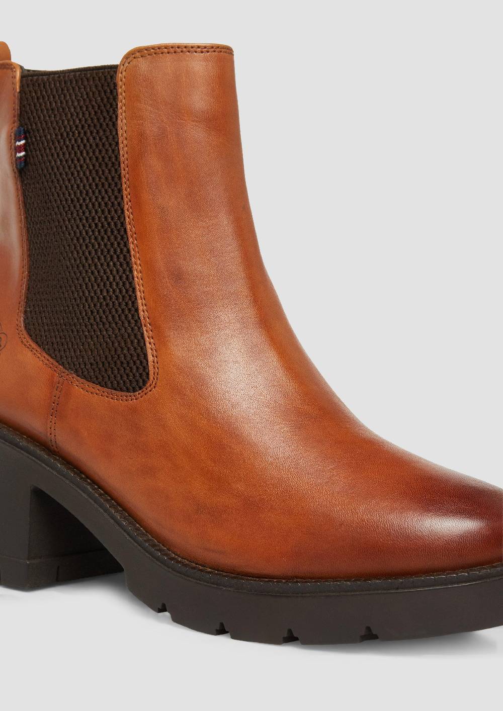 S.Oliver Chelsea-Boots aus Leder Valentinstagsangebot