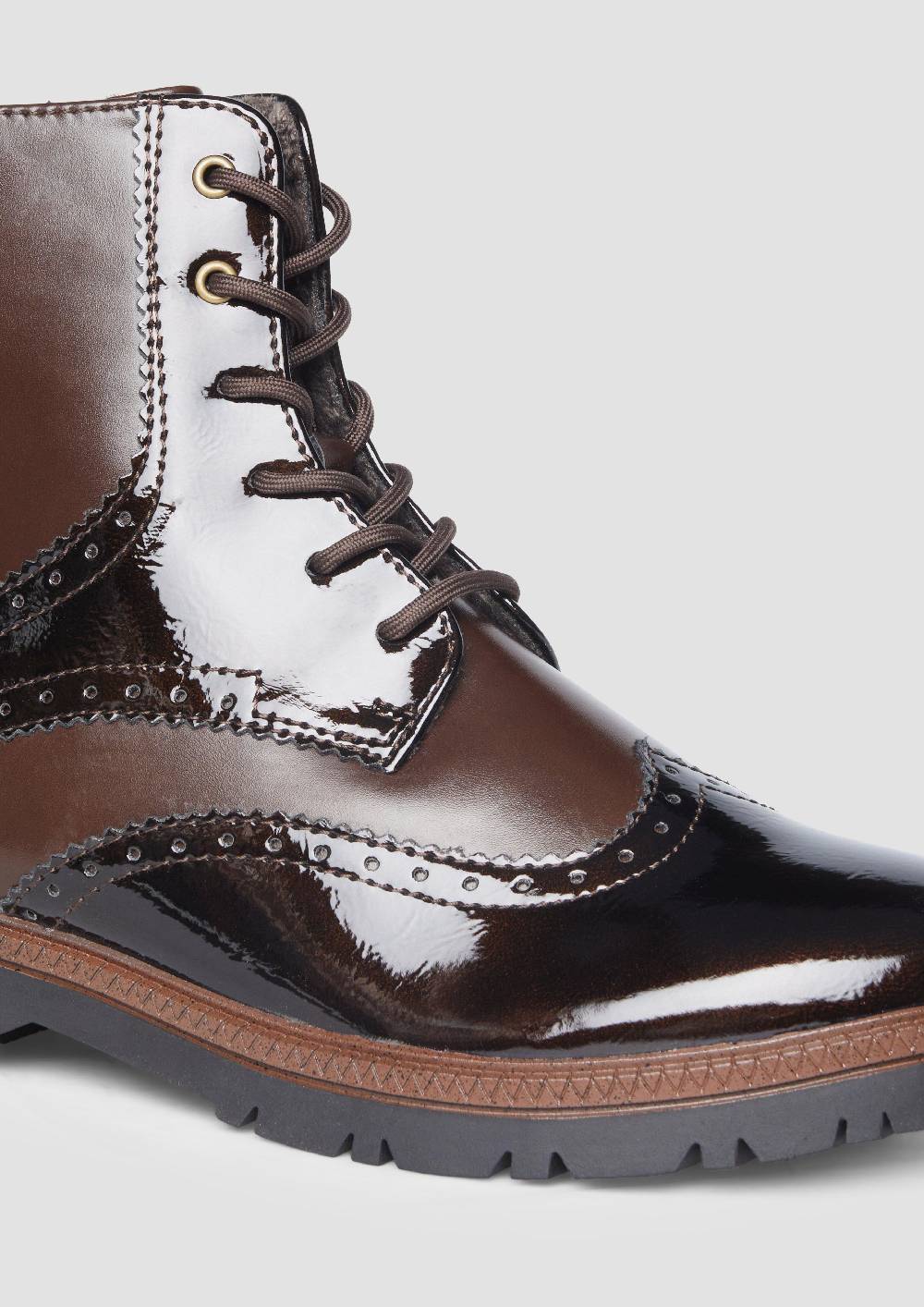 S.Oliver Stiefel mit Schnürung und Reißverschluss Saisonale Angebote
