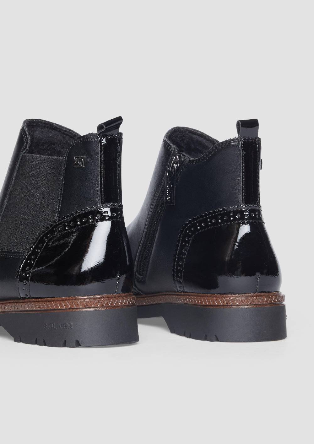 S.Oliver Chelsea Boots in Leder-Optik Wochenangebot