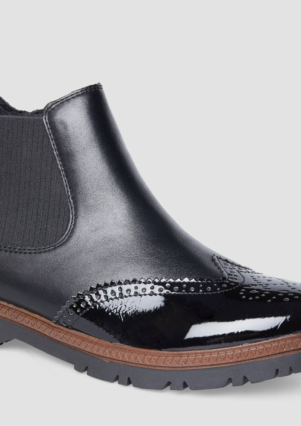 S.Oliver Chelsea Boots in Leder-Optik Wochenangebot