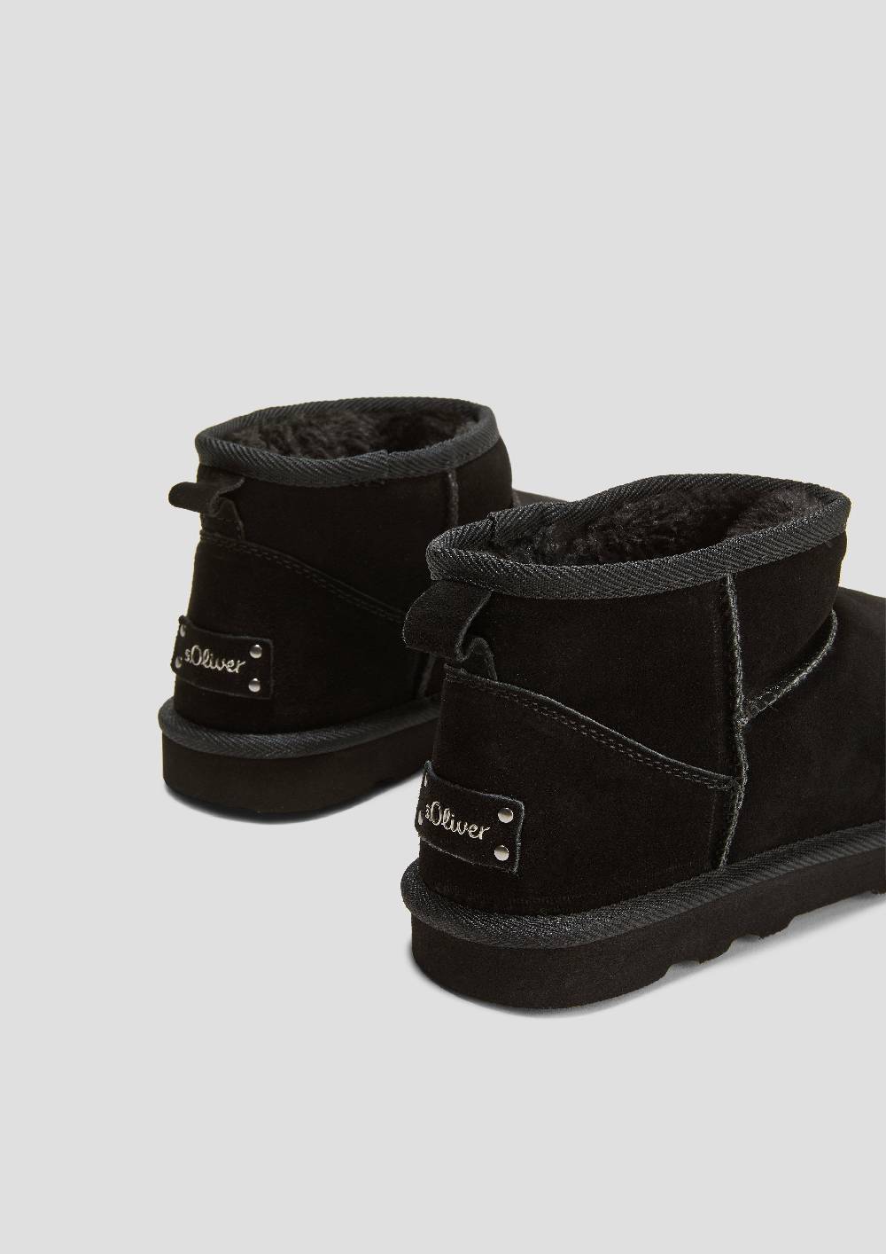 S.Oliver Flache Stiefel aus Leder Super Rabatt