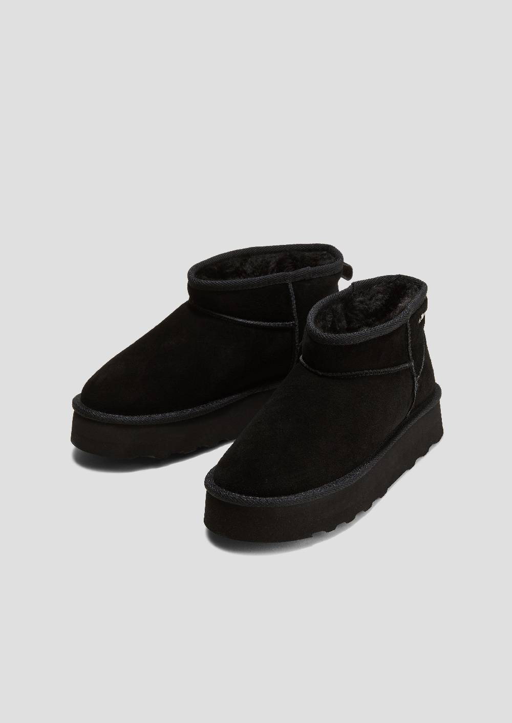 S.Oliver Stiefel mit Teddyplüsch-Futter Clearance-Verkauf