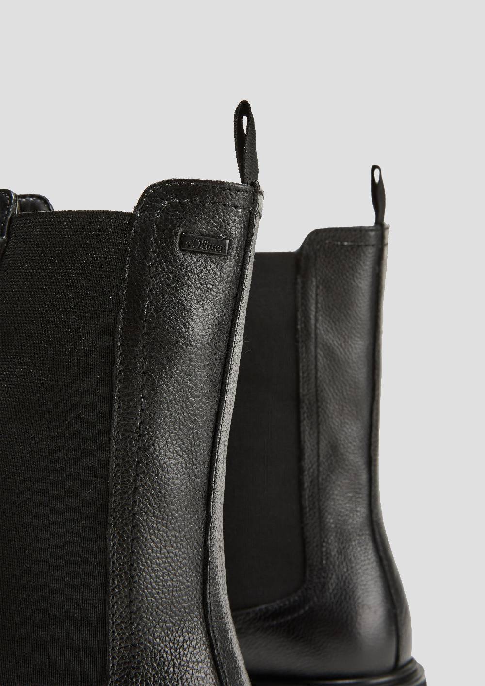 S.Oliver Chelsea Boots aus Glattleder Kostenloser Versand international