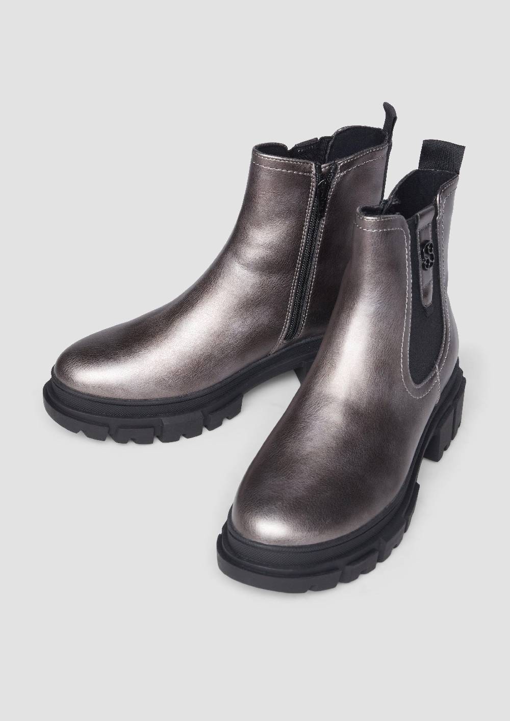 S.Oliver Chelsea Boots mit Logo-Detail Fabrikladen