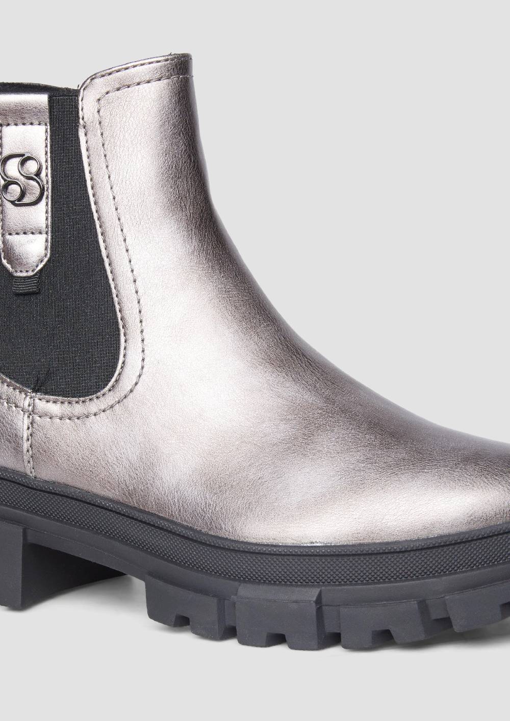 S.Oliver Chelsea Boots mit Logo-Detail Fabrikladen