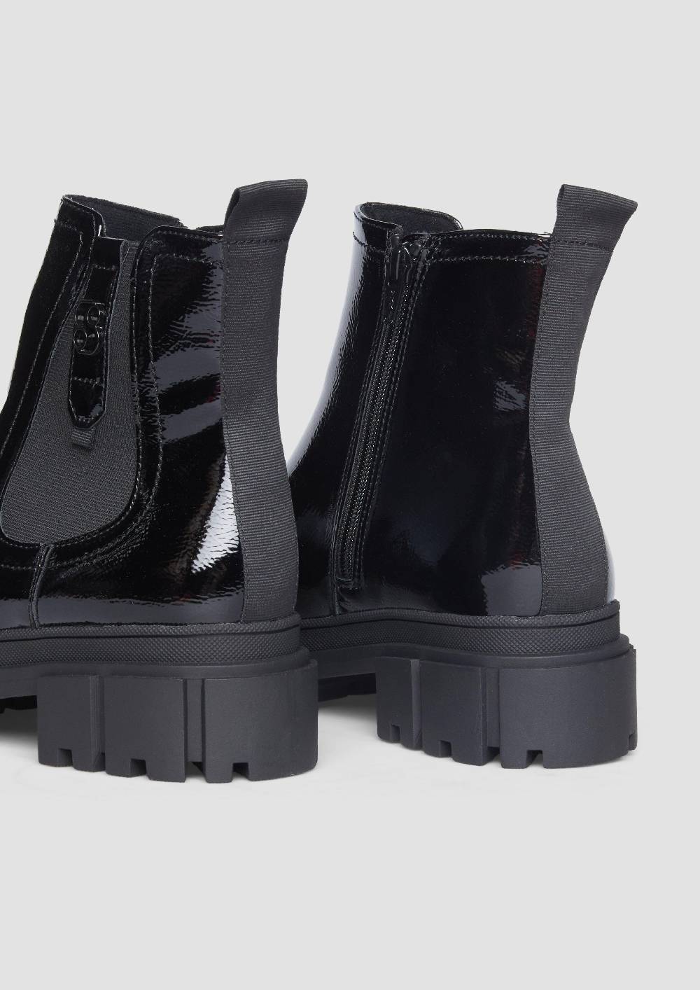 S.Oliver Chelsea Boots mit Logo-Detail Begrenzt auf 3 Tage