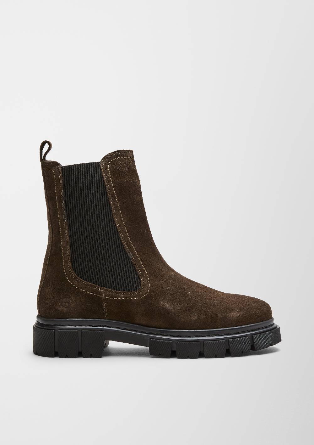 S.Oliver Stiefel aus Veloursleder Im Verkauf