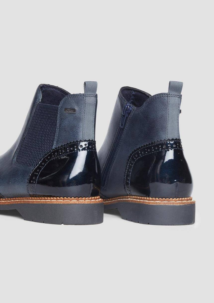 S.Oliver Chelsea-Boots aus Kunstleder zollfrei