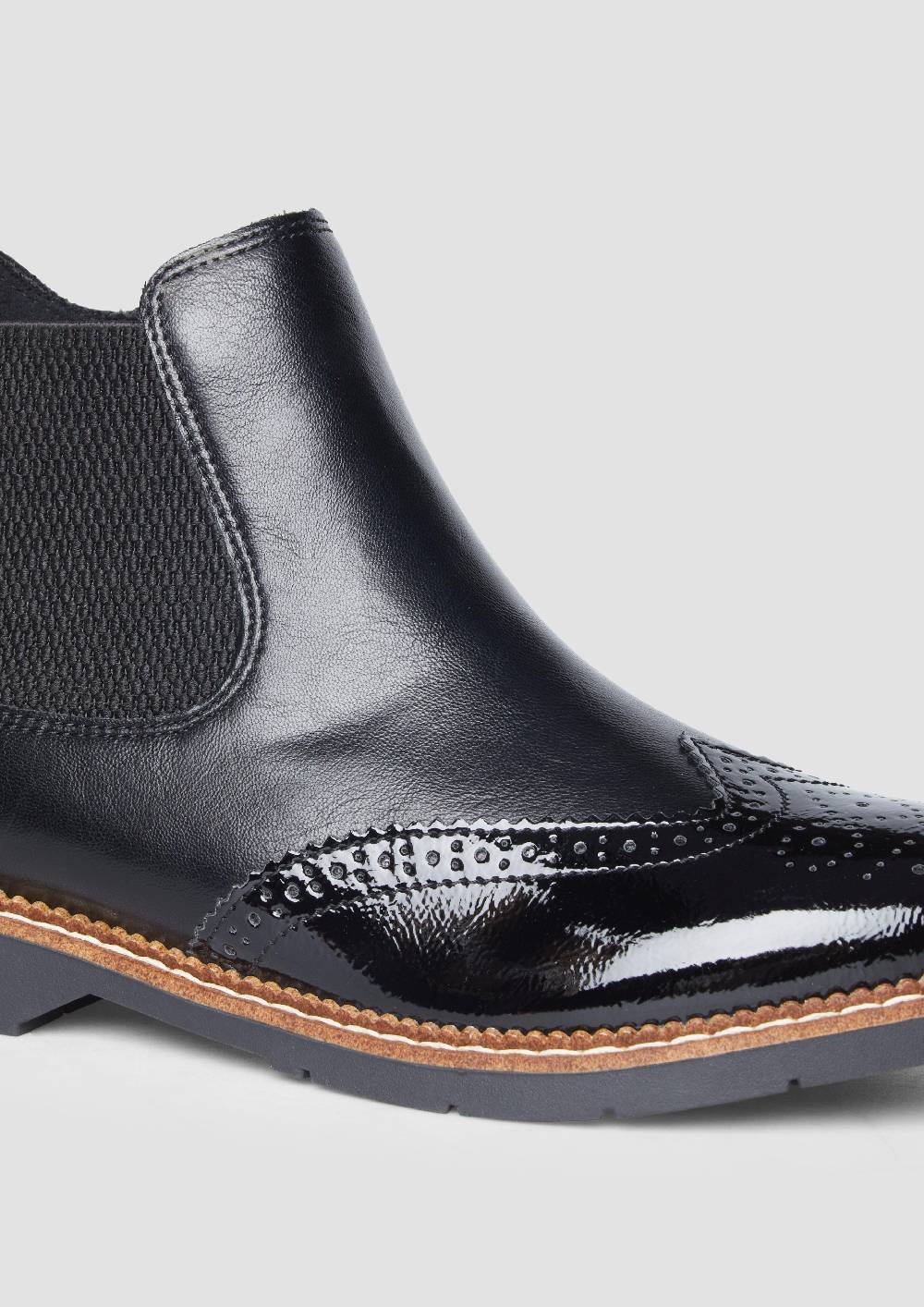 S.Oliver Chelsea-Boots aus Kunstleder 50% Rabatt für begrenzte Zeit
