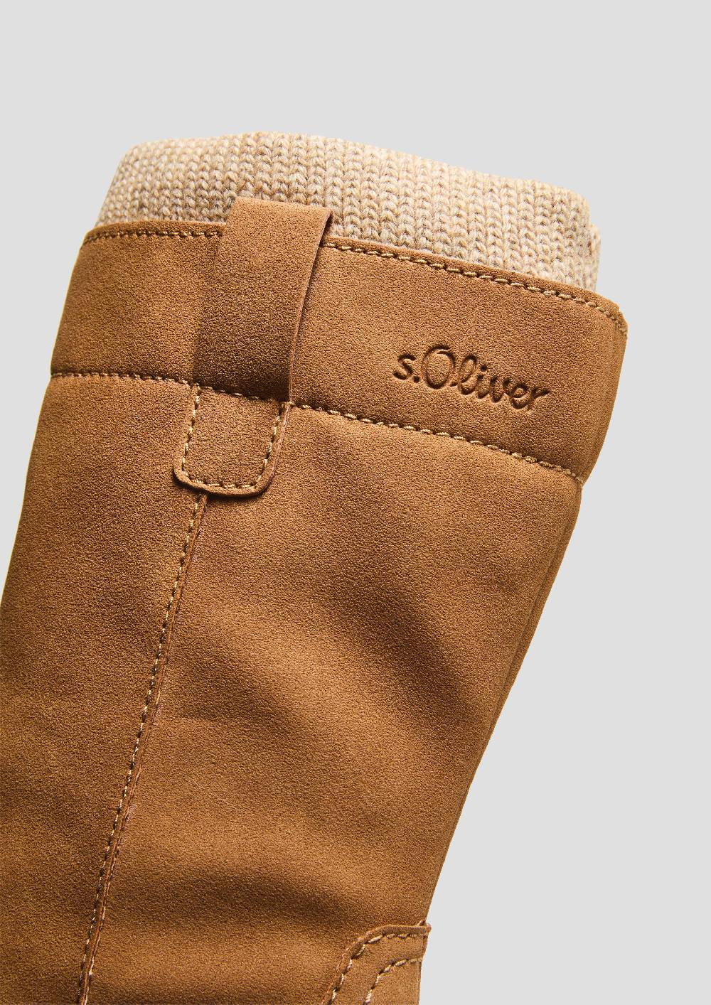 S.Oliver Stiefel in Veloursleder-Optik 2025