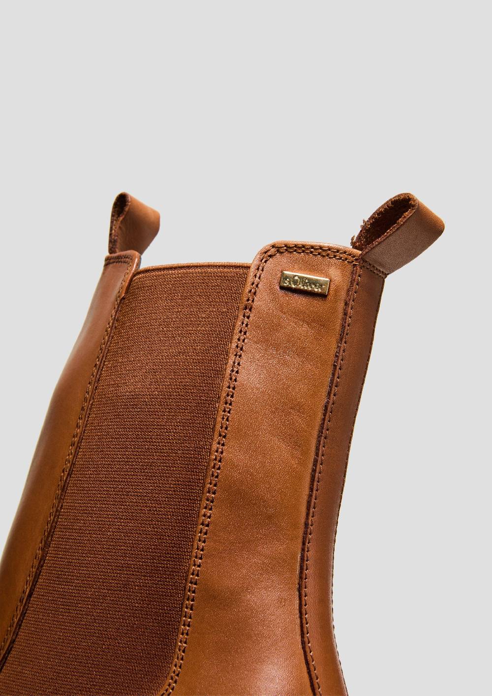 S.Oliver Stiefelette aus Schafsleder Online
