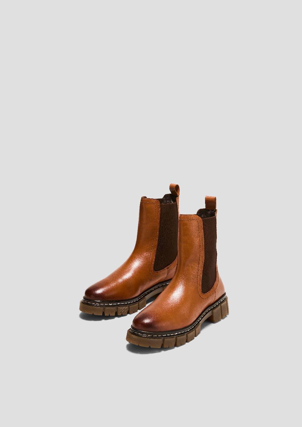 S.Oliver Chelsea Boots aus Leder Fabrikverkauf