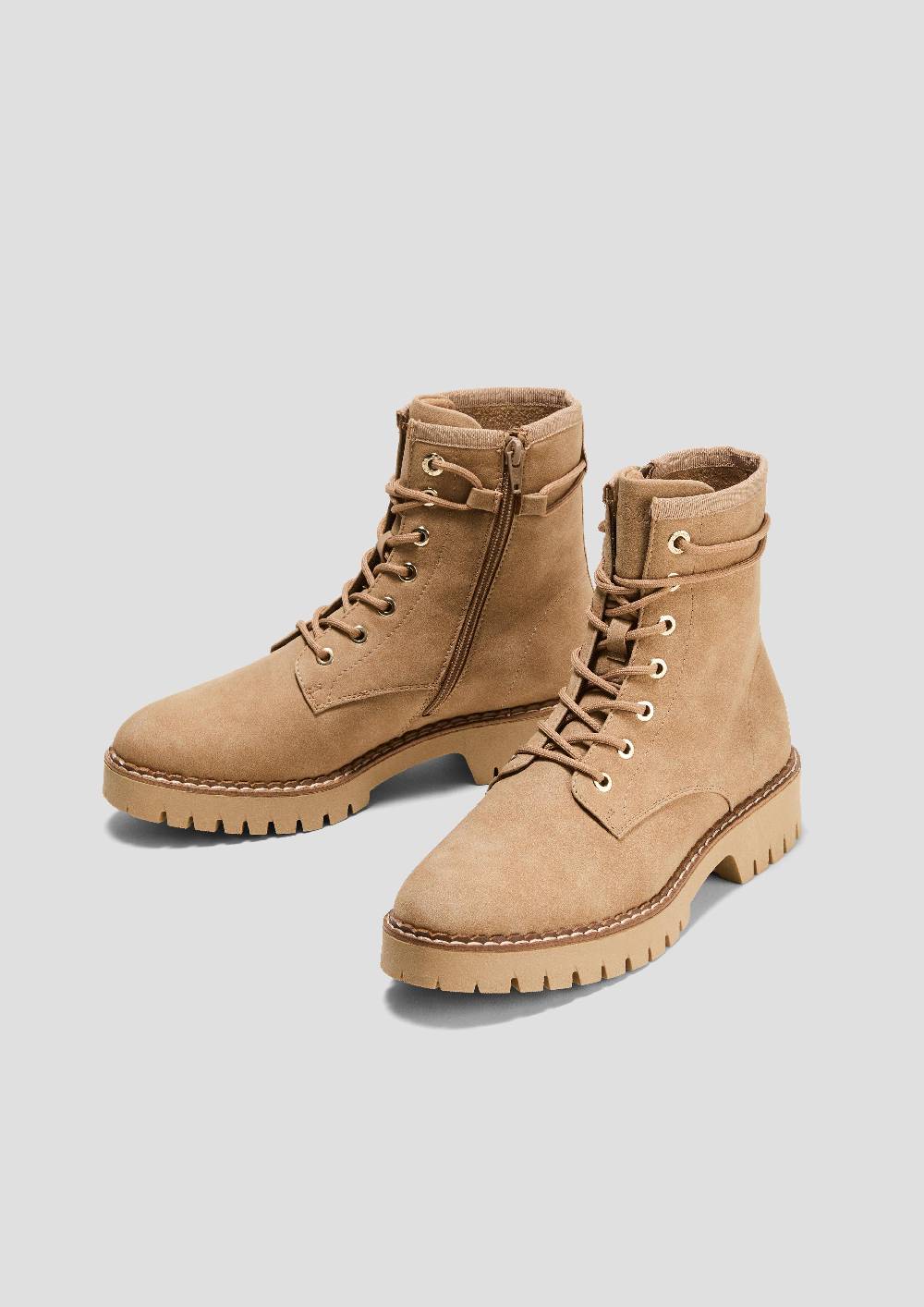 S.Oliver Schnürstiefel in Leder-Optik Fabrik Onlineshop