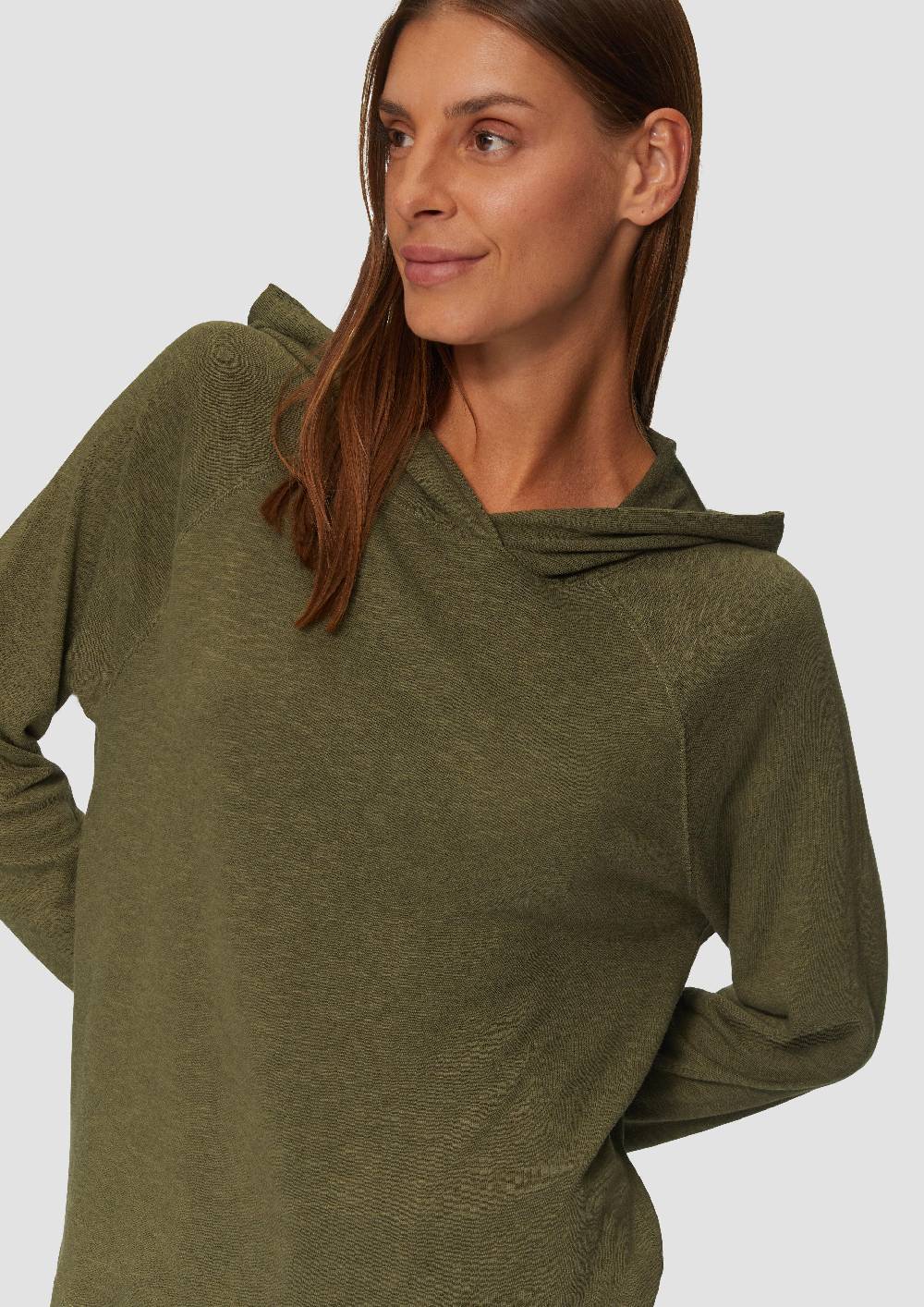 S.Oliver Weiches Jerseyshirt mit Flammgarnstruktur Weihnachtsangebot