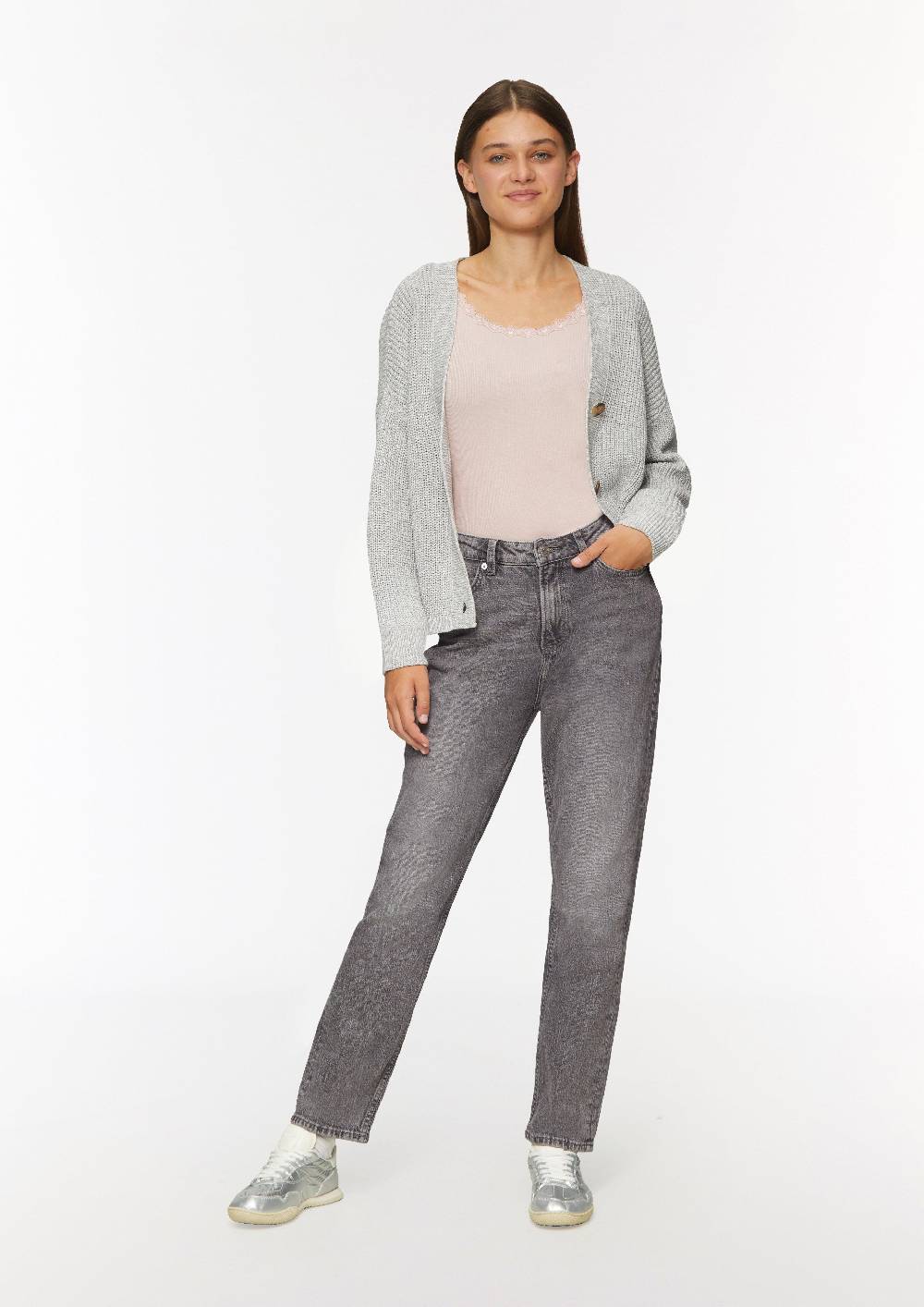 S.Oliver Ankle-Jeans Tizie / Slim Fit / High Rise / Tapered Leg / Inch Sizes Heißer Verkauf