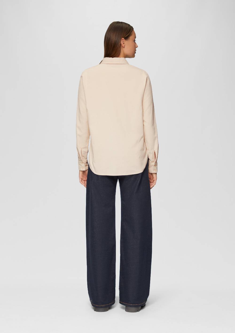 S.Oliver Cordbluse im Relaxed Fit mit Naht-Details Neueste Mode