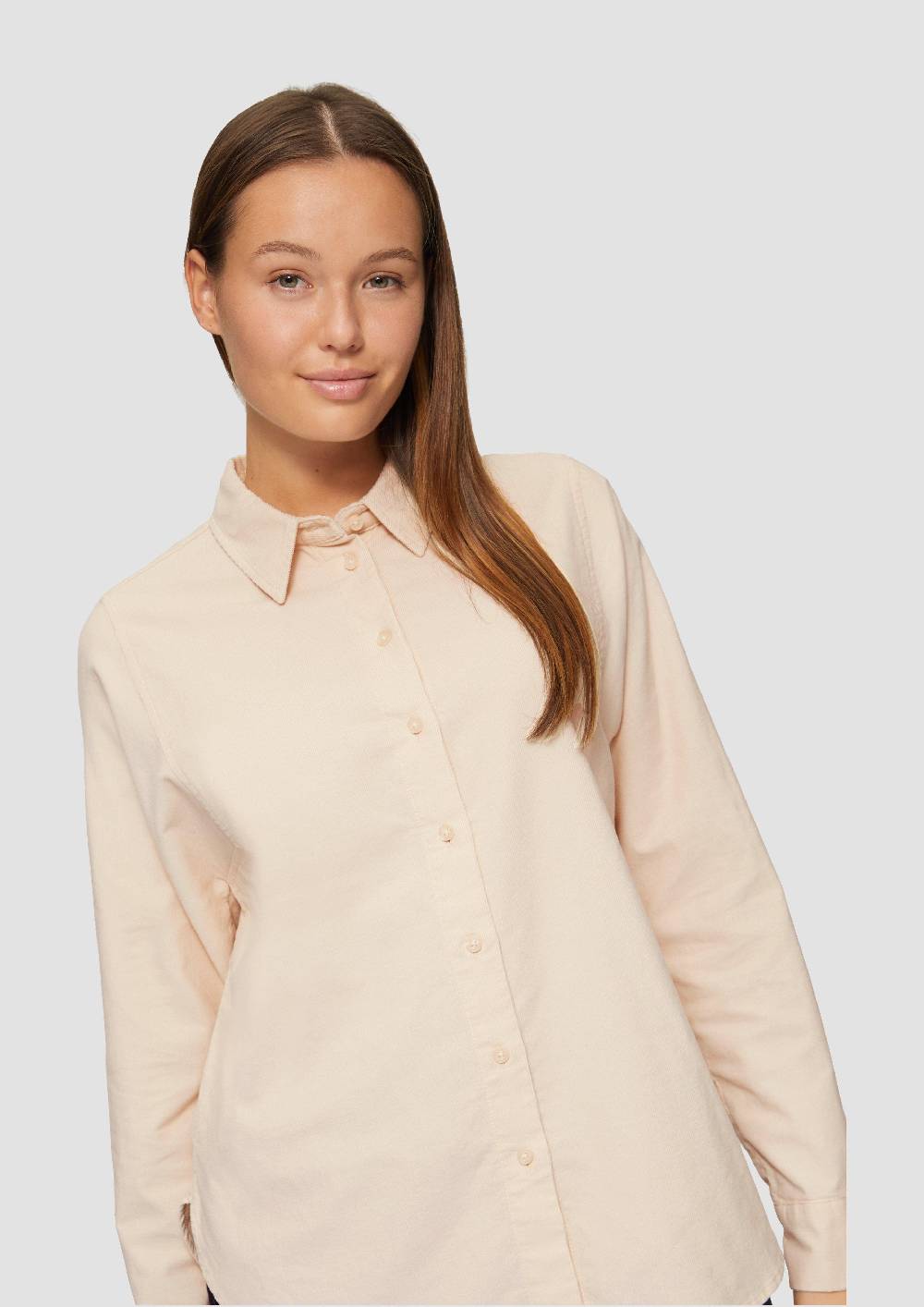 S.Oliver Cordbluse im Relaxed Fit mit Naht-Details Neueste Mode