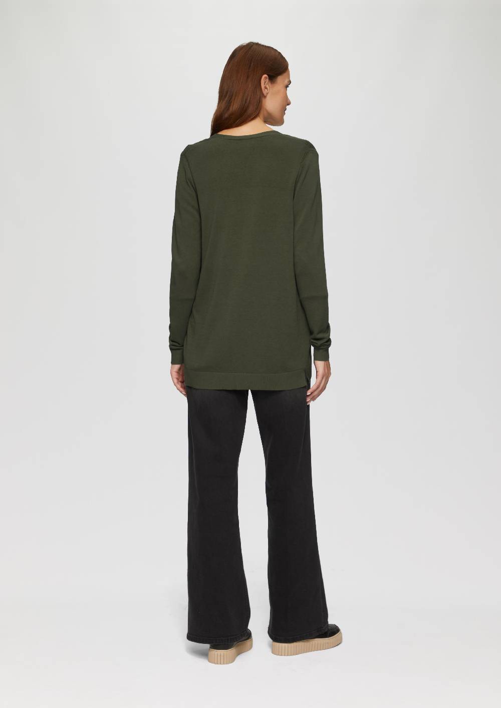 S.Oliver Cardigan aus Viskose-Baumwollmix Tägliche Deals