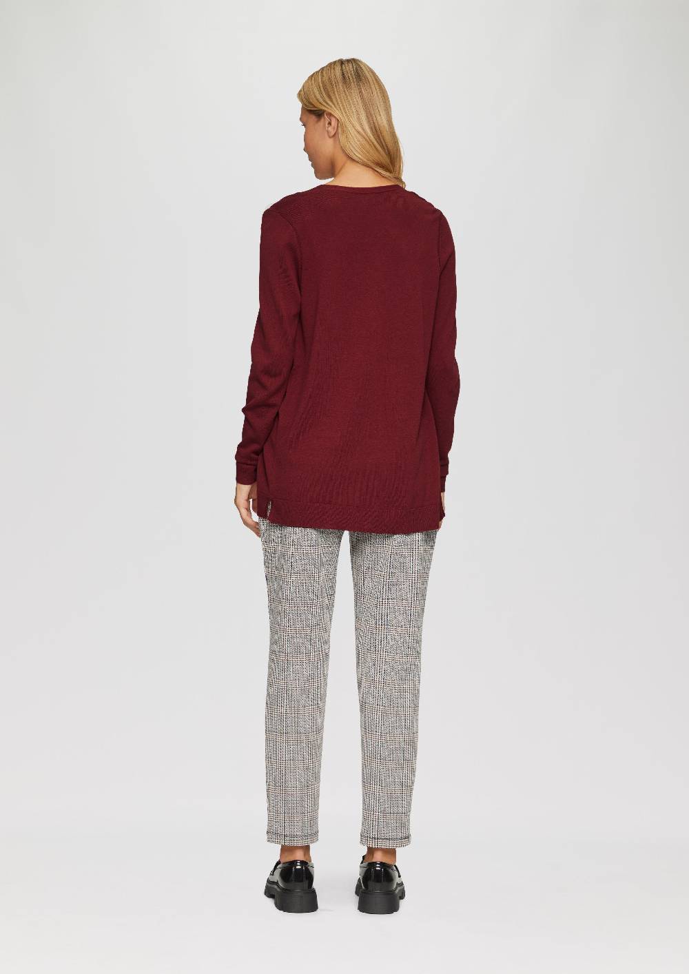 S.Oliver Cardigan aus Viskose-Baumwollmix Sonderangebote