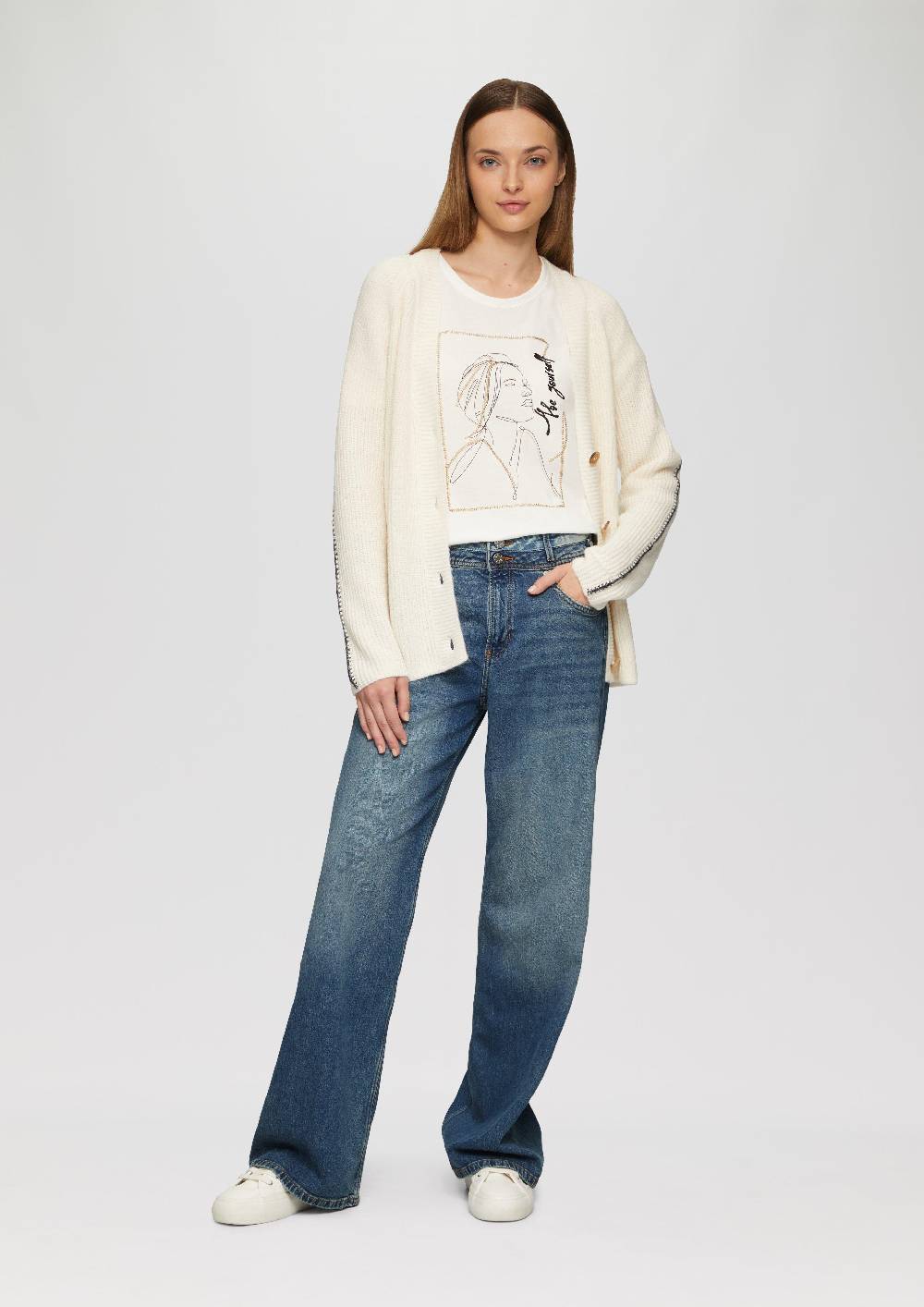 S.Oliver Jeans Suri / Regular Fit / High Rise / Wide Leg VIP-Rabatte