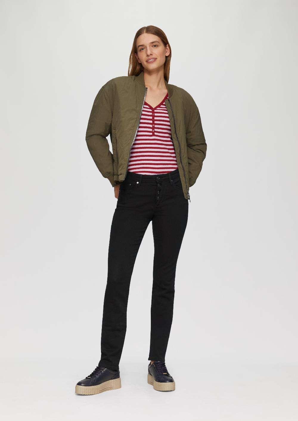 S.Oliver Jeans Betsy / Slim Fit / Mid Rise / Slim Leg Super Sparpreis