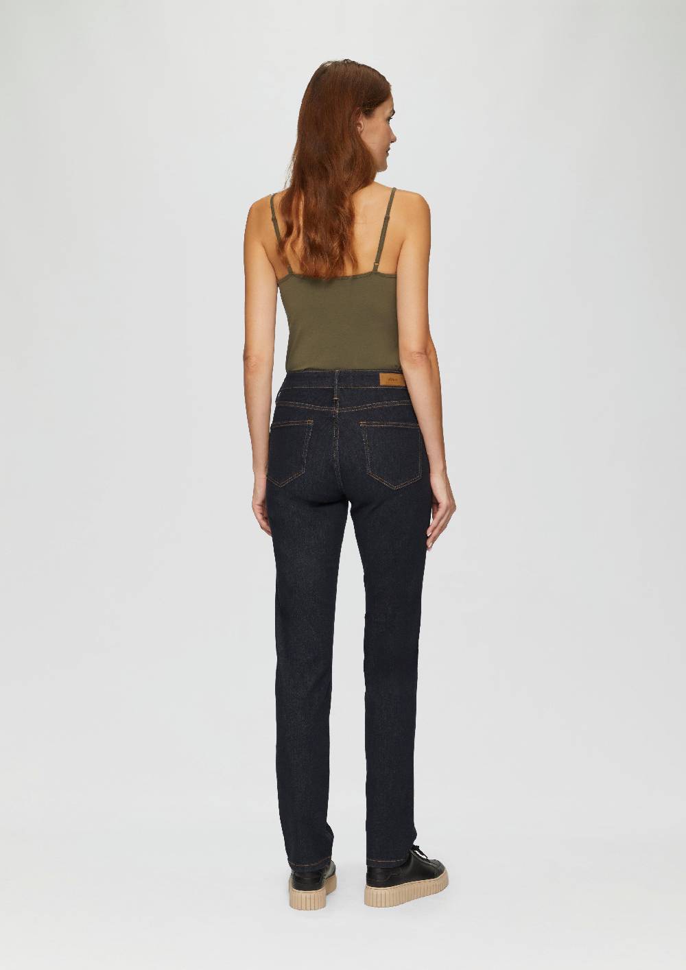 S.Oliver Jeans Betsy / Slim Fit / Mid Rise / Slim Leg / Rinsed Washed Wochenangebot